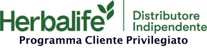 logo herbalife distributore indipendente cliente privilegiato